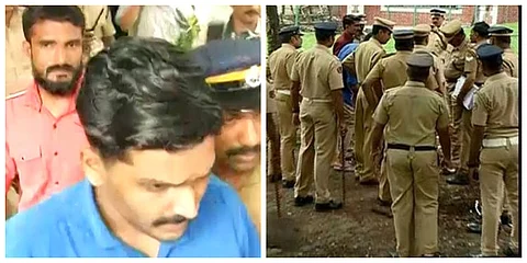 അഖിലിനെ കുത്തിയ കത്തി ഒളിപ്പിച്ചത് ചവറുകൂനയ്ക്കുള്ളില്, കണ്ടെടുത്തത് പ്രതികളെ ക്യാംപസില് എത്തിച്ചുള്ള തെളിവെടുപ്പില്