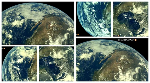Fact Check:‘ഇതാണ് ഒറിജിനല്’,ചന്ദ്രയാന് - 2 പകര്ത്തിയ ‘ഭൂമിയുടെ സുന്ദരമായ ചിത്രങ്ങള്’ പുറത്തുവിട്ട് ഐഎസ്ആര്ഒ