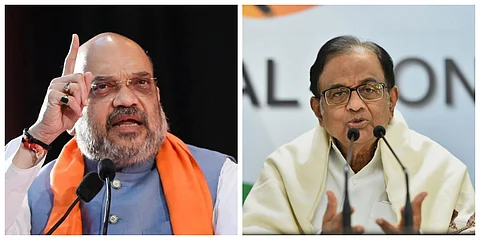 ചിദംബരം കേന്ദ്ര ആഭ്യന്തര മന്ത്രിയായിരിക്കെ അമിത്ഷാ അഴിയെണ്ണി, ഷാ കയറിയപ്പോള് ചിദംബരം കുരുക്കില്