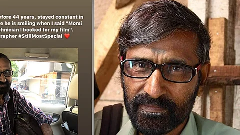 ‘അങ്കിളാണ് എന്റെ സിനിമയ്ക്കായി ബുക്ക് ചെയ്ത ആദ്യത്തെ ടെക്നീഷ്യന്’, സത്യന് അന്തിക്കാടിന്റെ മോമി മകനൊപ്പവും