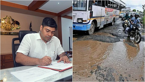 ‘റോഡ് പണിയില് ഒപ്പിക്കല് നടത്തിയാല് ശമ്പളം പിടിക്കും’; ഗതാഗതയോഗ്യമാക്കിയില്ലെങ്കില് നേരിട്ടിറങ്ങുമെന്ന് എറണാകുളം കളക്ടര്