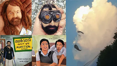 മോഹന്ലാലിന്റെ മേഘരൂപം മാത്രമല്ല ഷമിലിന്റെ വര;  കണ്ടതും കാണാത്തതുമായി ഒരുപാടുണ്ട്