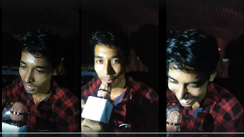 ഓട്ടോ സ്റ്റേജാക്കി, മലയാളം നോക്കി വായിച്ച് ഇതരസംസ്ഥാന തൊഴിലാളിയുടെ പാട്ട്; കുശാലിന്റെ ‘പൂമുത്തോളെ’ ഹിറ്റ്