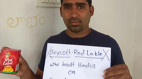 പരസ്യം ഹിന്ദുക്കളെ അപമാനിച്ചെന്ന് വ്യാഖ്യാനം; റെഡ് ലേബല് ചായപ്പൊടിക്കെതിരെ ക്യാംപെയ്ന്