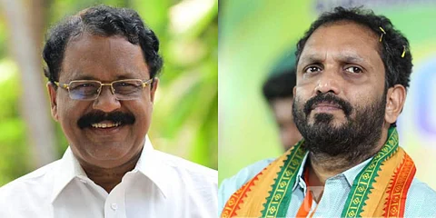 ചൈതന്യമുള്ള നേതാവായ സുരേന്ദ്രനെ താറടിച്ചു കാണിക്കുന്നുവെന്ന വാദവുമായി പി.എസ് ശ്രീധരന് പിള്ള