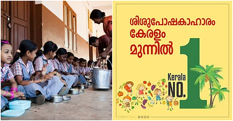 കേരളം നമ്പര് വണ്; പോഷകാഹാര സര്വേയില് ദേശീയ ശരാശരിയേക്കാള് അഞ്ചിരട്ടി മുന്നില്