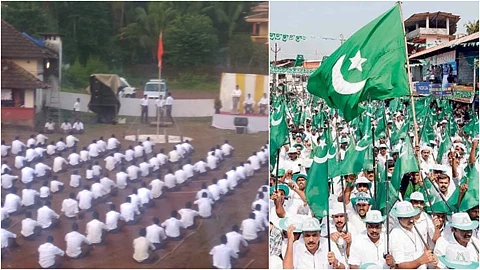 ആര്എസ്എസ് പഥസഞ്ചലനത്തിന് മുസ്ലീം ലീഗ് മൈതാനം വിട്ടുകൊടുത്തെന്ന് ആരോപണം; ലീഗില് ഭിന്നത