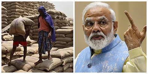 മോദി ഭരണത്തില് എഫ്സിഐ കടുത്ത പ്രതിസന്ധിയില്, കടം കുതിച്ചുയര്ന്ന് 2.65 ലക്ഷം കോടിയിലെത്തി; 5 വര്ഷത്തിനിടെ മൂന്നിരട്ടിയോളം വര്ധന