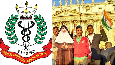 ‘ഡോക്ടര് പദവി ദുരുപയോഗം ചെയ്യരുത്’; ശ്രീനിവാസന്റെ ‘വിശുദ്ധ സാക്ഷ്യം’ അംഗീകരിക്കാനാകില്ലെന്ന് ഐഎംഎ