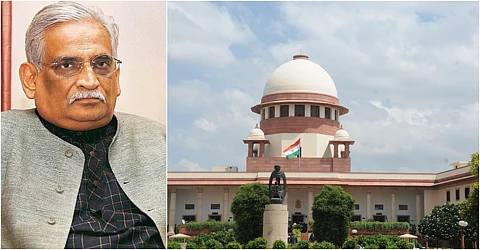 ബാബ്റി മസ്ജിദ് കേസ് : സുപ്രീം കോടതിയില് നാടകീയ രംഗങ്ങള്, രാമജന്മഭൂമിയുടേതെന്ന് അവകാശപ്പെടുന്ന ഭൂപടം കീറിയെറിഞ്ഞ് രാജീവ് ധവാന്