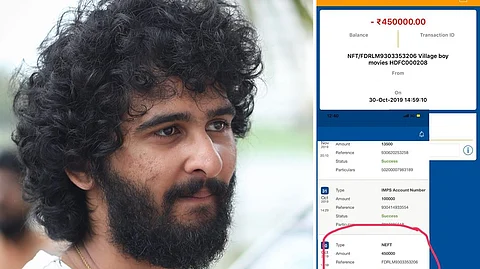 തമിഴില് സിനിമയില് നിന്ന് മാറ്റിയെന്നത് വ്യാജവാര്ത്ത: ഷെയിന് നിഗം, അഡ്വാന്സ് തിരികെ നല്കിയത് പുറത്തുവിട്ട് താരം