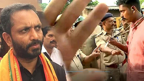 ‘കലാപകാരികള്ക്ക് പ്രേരണ നല്കുന്നു’; മാധ്യമപ്രവര്ത്തകരുടെ അറസ്റ്റിനെ ന്യായീകരിച്ച് കെ സുരേന്ദ്രന്