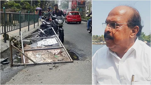 പാലാരിവട്ടം അപകടം: നാല് ഉദ്യോഗസ്ഥര്ക്ക് സസ്പെന്ഷന്; ആവര്ത്തിച്ചാല് ഉദ്യോഗസ്ഥരുടെ കൈയില് നിന്ന് പണമീടാക്കുമെന്ന് ഹൈക്കോടതി