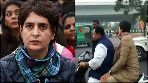 ‘തള്ളി നിലത്തിട്ടു’; യുപി പൊലീസ് കയ്യേറ്റം ചെയ്തെന്ന് പ്രിയങ്കാ ഗാന്ധി
