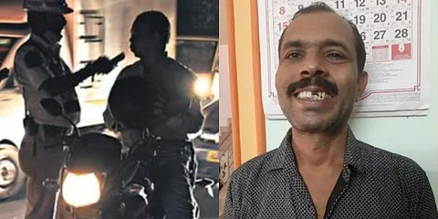 വളവില് മറഞ്ഞുനിന്ന് വാഹന പരിശോധന ; ചോദ്യം ചെയ്തതിന് പിഎസ്സി ഉദ്യോഗസ്ഥന്റെ പല്ലടിച്ച് കൊഴിച്ച് പൊലീസ്