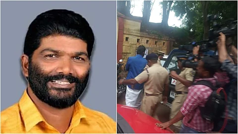 സദാചാര ആക്രമണപരാതി: പ്രസ് ക്ലബ്ബ് സെക്രട്ടറി അറസ്റ്റില്; രാധാകൃഷ്ണനെ കൂവിവിളിച്ച് വനിതാ മാധ്യമപ്രവര്ത്തകര്