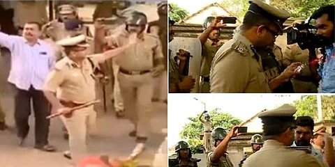 മംഗളൂരുവില് റിപ്പോര്ട്ടിംഗ് തടഞ്ഞ് പൊലീസ്, മലയാളി മാധ്യമപ്രവര്ത്തകരെ കസ്റ്റഡിയിലെടുത്തു,മൊബൈലുകളടക്കം പിടിച്ചെടുത്തു