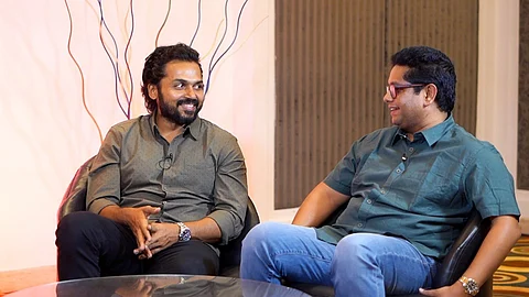 ‘നമ്മുക്ക് ലോജിക് വേണോ എന്ന് ചോദിച്ചു’, കാര്ത്തിയും ജീത്തു ജോസഫും ദ ക്യു ഷോ ടൈമില്