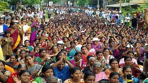 പുതുവൈപ്പ് ഐഒസി പ്ലാന്റ്: നിരോധനാജ്ഞ ലംഘിച്ചു; സമരക്കാരെ അറസ്റ്റ് ചെയ്തു