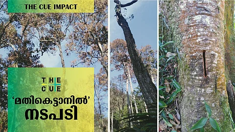 മതികെട്ടാനില് മരങ്ങള് ഉണക്കിയത് കീടനാശിനി ഉപയോഗിച്ച്; രണ്ട് പേര് അറസ്റ്റില്