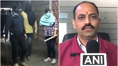 ‘കമ്യൂണിസ്റ്റുകളുടെ ഹബ്ബായ ജെഎന്യു വെച്ചുപൊറിപ്പിക്കില്ല’; അക്രമത്തിന്റെ ഉത്തരവാദിത്വം ഏറ്റെടുത്ത് ഹിന്ദു രക്ഷാ ദള്