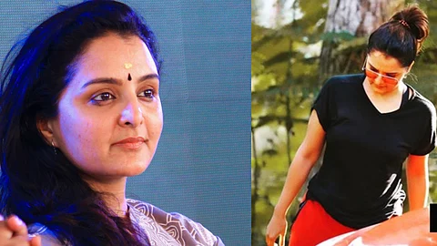 ഡ്യൂപ്പില്ലാതെ ആക്ഷന് രംഗം: ഷൂട്ടിങിനിടെ മഞ്ജു വാര്യര്ക്ക് പരുക്ക്