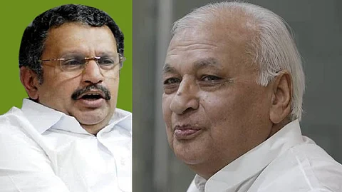 അരമൂക്കുമായി നാടുവിട്ട സര് സിപിയുടെ ഗതിവരുമെന്ന് ഗവര്ണറോട് മുരളീധരന്, ലാവലിന് കാരണം പിണറായിക്ക് മോദിയോട് മുട്ടാന് പേടി