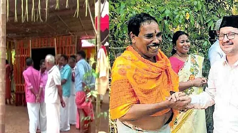 ‘ജാതിയും മതവും മറന്ന് നാട് ഒന്നായി’, 100 വര്ഷം മുമ്പ് മുടങ്ങിയ ക്ഷേത്രോത്സവം ആഘോഷമാക്കി ഏഴൂര് ഗ്രാമം