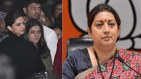 ‘ദീപിക ഇന്ത്യയെ നശിപ്പിക്കാന് ശ്രമിക്കുന്നവര്ക്കൊപ്പമെന്ന വാദവുമായി സ്മൃതി ഇറാനി’,’രാഷ്ട്രീയ ചായ്വ് എന്തെന്നറിയണം’