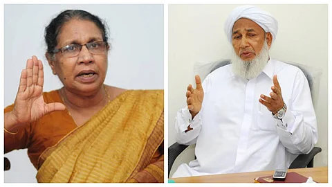 ‘സ്ത്രീകള് മുഷ്ടിചുരുട്ടി തന്നെ സമരം ചെയ്യും’; കാന്തപുരത്തിന്റെ പ്രസ്താവനയ്ക്ക് പുല്ലുവിലയെന്ന് എം സി ജോസഫൈന്