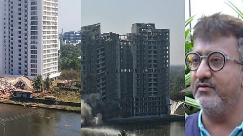 ‘വിരോധം തോന്നരുത്, ചെയ്തത് ജോലി മാത്രം’: ഫ്ളാറ്റ് ഉടമകളോട് ഉത്കര്ഷ് മേത്ത