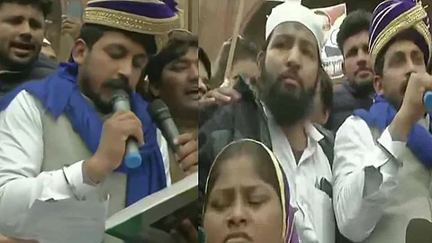 ‘പോരാട്ടം തുടരും’, ഭരണഘടന ഉയര്ത്തിപ്പിടിച്ച് ചന്ദ്രശേഖര് ആസാദ് വീണ്ടും ജമാമസ്ജിദില്