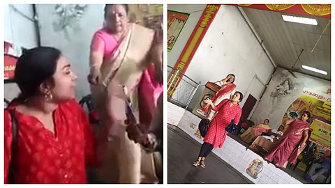 പാവക്കുളം ക്ഷേത്രത്തിലെ കയ്യേറ്റവും അധിക്ഷേപവും; വിഎച്ച്പി വനിതാ നേതാക്കള്ക്കെതിരെ പരാതി നല്കി യുവതി