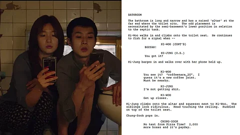 ആഖ്യാനത്തെ അട്ടിമറിച്ച പാരസൈറ്റ് ; 4 ഓസ്കര് പുരസ്കാരങ്ങള് സ്വന്തമാക്കിയ കൊറിയന് ബ്ലാക്ക് കോമഡി ത്രില്ലറിന്റെ തിരക്കഥ വായിക്കാം