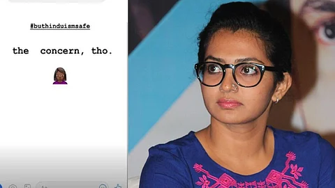 ‘ഹിന്ദുമതം സുരക്ഷിതമാണ്’, മതം മാറുന്നില്ലേയെന്ന് ചോദിച്ചയാളുടെ വായടപ്പിച്ച് പാര്വ്വതി