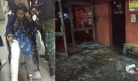 ‘ഗുണ്ടാസംഘം ഉന്നമിട്ടത് ഇടത് വിദ്യാര്ത്ഥികളെയും മുസ്ലിങ്ങളെയും’; എബിവിപിക്കാരുടെ മുറികള് ഒഴിവാക്കിയെന്ന് ജെഎന്യു വിദ്യാര്ത്ഥികള്