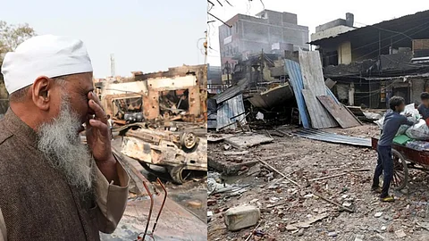 ‘മുസ്ലീങ്ങളായതിനാല് ആക്രമിക്കപ്പെട്ടു’; എല്ലാം അവര് ചാമ്പലാക്കി, തങ്ങള് എവിടെ പോകുമെന്ന് കലാപത്തിന്റെ ഇരകള്