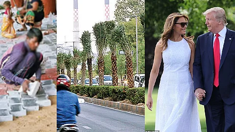 ‘പുതിയ റോഡും, മതിലും, സൗന്ദര്യവല്കരണവും’; ട്രംപിന്റെ മൂന്നു മണിക്കൂര് ഗുജറാത്ത് സന്ദര്ശനത്തിന് ചെലവ് 100 കോടിയിലധികം രൂപ