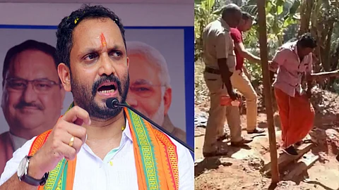 ‘പൊലീസ് നടപടി ഏകപക്ഷീയം, അനുവദിച്ച് തരാനാകില്ല’; വിദ്വേഷ പ്രചരണം നടത്തിയയാളെ ന്യായീകരിച്ച് കെ സുരേന്ദ്രന്