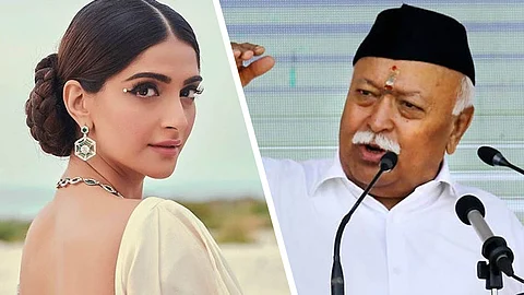 മോഹന് ഭാഗവതിന്റെ പ്രസ്താവന വിഡ്ഢിത്തം; സ്വബോധമുള്ളവരാരെങ്കിലും ഇങ്ങനെ പറയുമോയെന്ന് സോനം കപൂര്