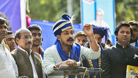 ‘പൗരത്വ നിയമത്തെ പിന്തുണയ്ക്കുന്നവരാണ് രാജ്യദ്രോഹികള്’; പോരാടുന്നവരെ വെടിയുണ്ട കൊണ്ട് നിശബ്ദരാക്കാനാകില്ലെന്നും ചന്ദ്രശേഖര് ആസാദ്