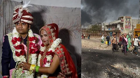 ‘കലാപം കത്തുമ്പോള് വിവാഹം മുടങ്ങുമെന്ന് ഭയന്നു’ ; മുസ്ലിം അയല്ക്കാരുടെ കാവലില് സാവിത്രിക്ക് മംഗല്യം