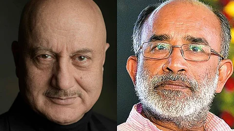 ‘ഹസ്തദാനം ഒഴിവാക്കി നമസ്തെ പറയാം’, കൊറോണയെ എതിര്ക്കാന് ഭാരതീയ സംസ്കാരം; സന്ദേശവുമായി അനുപം ഖേറും കണ്ണന്താനവും