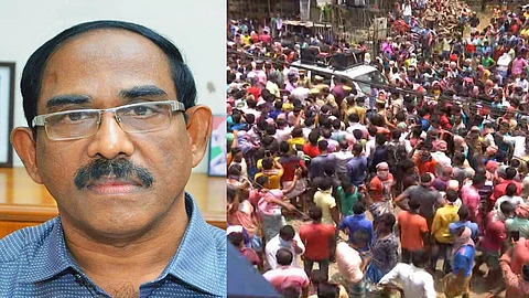 ‘ഇതിന് അവരെ പ്രേരിപ്പിച്ചതാരാണെന്ന് നന്നായറിയാം, അത് പിന്നെ നോക്കാം’; അതിഥി തൊഴിലാളികളുടെ പ്രതിഷേധത്തില് കോട്ടയം ജില്ലാ കളക്ടര്