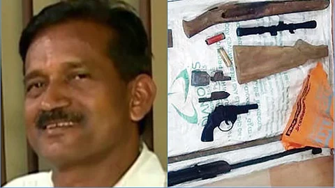 തോക്ക് നിര്മ്മാണം, ബിജെപി പ്രാദേശിക നേതാവ് കോട്ടയത്ത് അറസ്റ്റില്