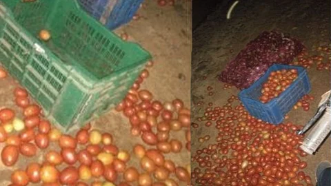 കേരളത്തിലേക്കുള്ള പച്ചക്കറി ലോറിക്ക് നേരെ ബിജെപി നേതാവിന്റെ നേതൃത്വത്തില് ആക്രമണം; ഡ്രൈവറെയും തൊഴിലാളികളെയും മര്ദ്ദിച്ചു