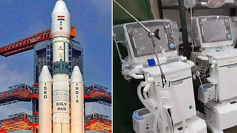 ‘റോക്കറ്റല്ല, ഇനി വെന്റിലേറ്ററുകള്ക്കും ഓക്സിജന് കാനിസ്റ്ററുകള്ക്കും രൂപംനല്കും’, പുതിയ ‘ദൗത്യ’വുമായി ഐഎസ്ആര്ഒ