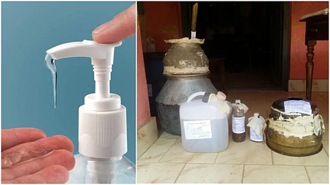 സാനിറ്റൈസര് ക്ഷാമം പരിഹരിക്കാന് ചാരായവും; ഉപയോഗിക്കുന്നത് പിടിച്ചെടുത്ത ഒന്നര ലക്ഷം ലിറ്റര്