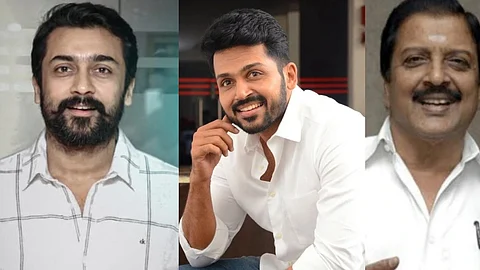 സിനിമയിലെ ദിവസ വേതനക്കാരെ മറന്നില്ല, 10ലക്ഷം നൽകി സൂര്യയും കാർത്തിയും