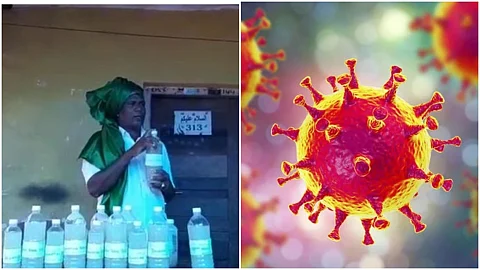 'കൊറോണയ്ക്കെതിരെ ഇഞ്ചി, വെളുത്തുള്ളി ലായനി'; വ്യാജമരുന്ന് വിറ്റ ആള് പിടിയില്